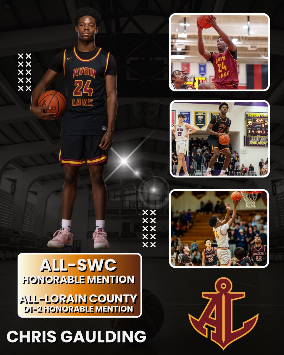 ALShoremanHoops's tweet photo. Congrats Chris. The only Freshman to make any All-SWC or All-Lorain co. team
@AvonLakeSports @chrisgaulding1 https://t.co/44fq5l6szD