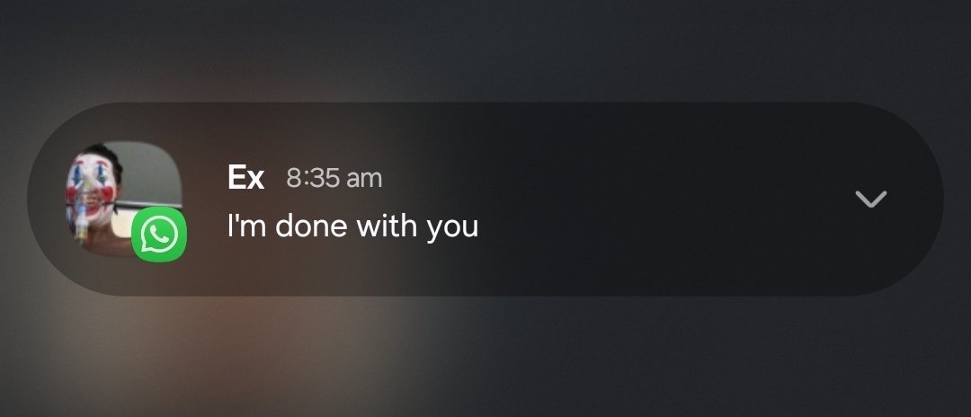 Omg my ex just brokeup with me lol