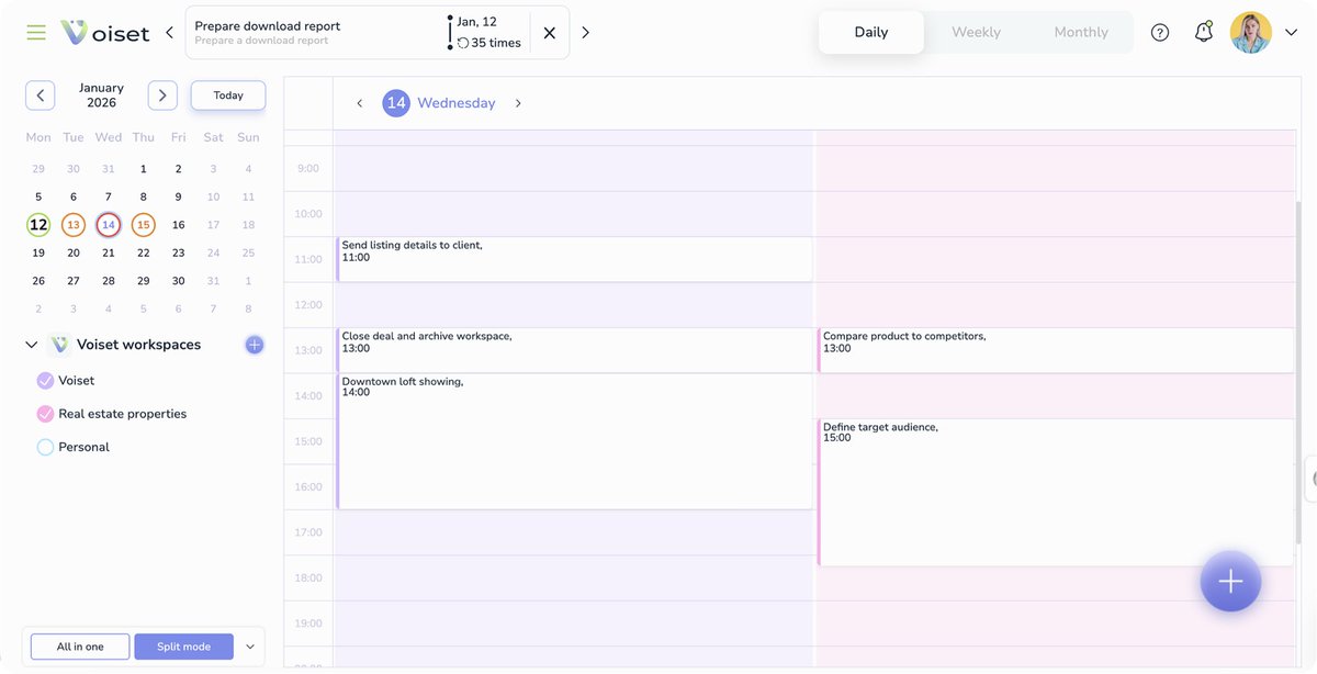 Voiset: Smart Notes and Tasks tweet media