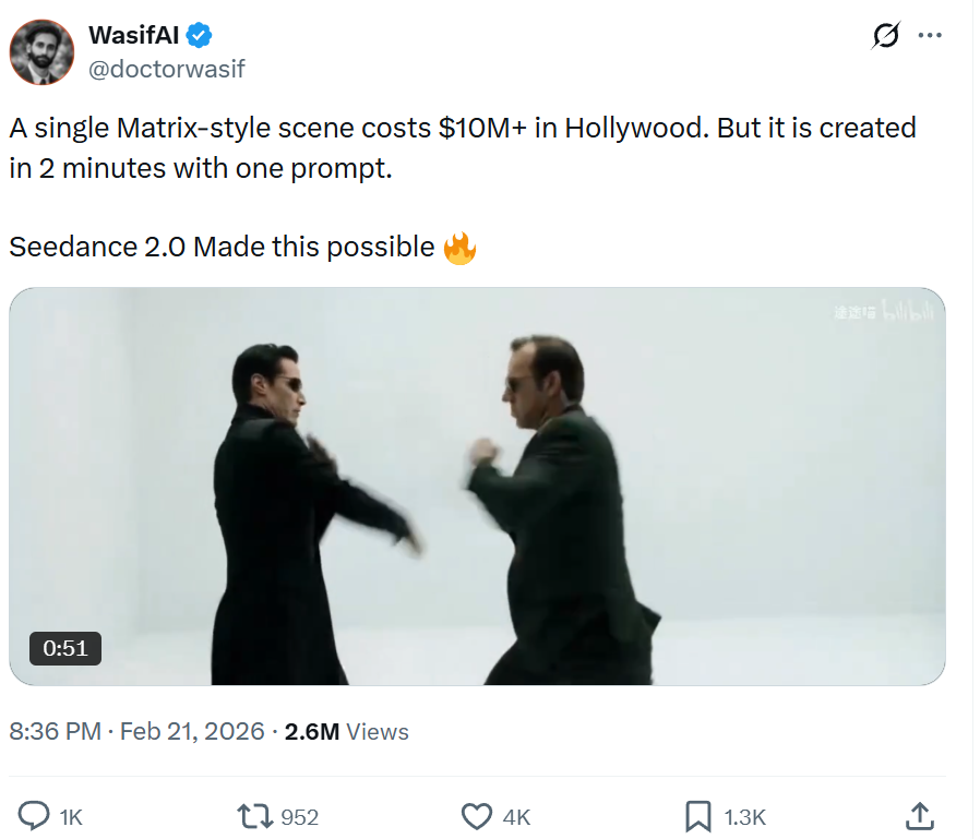 This is such a weird genre of AI boosterism. "It took a lot of effort and money to create something original, but it was cheap and easy to copy!" Yeah, that's normally the case. I guarantee da Vinci spent more time painting the Mona Lisa than I did downloading a jpg copy.