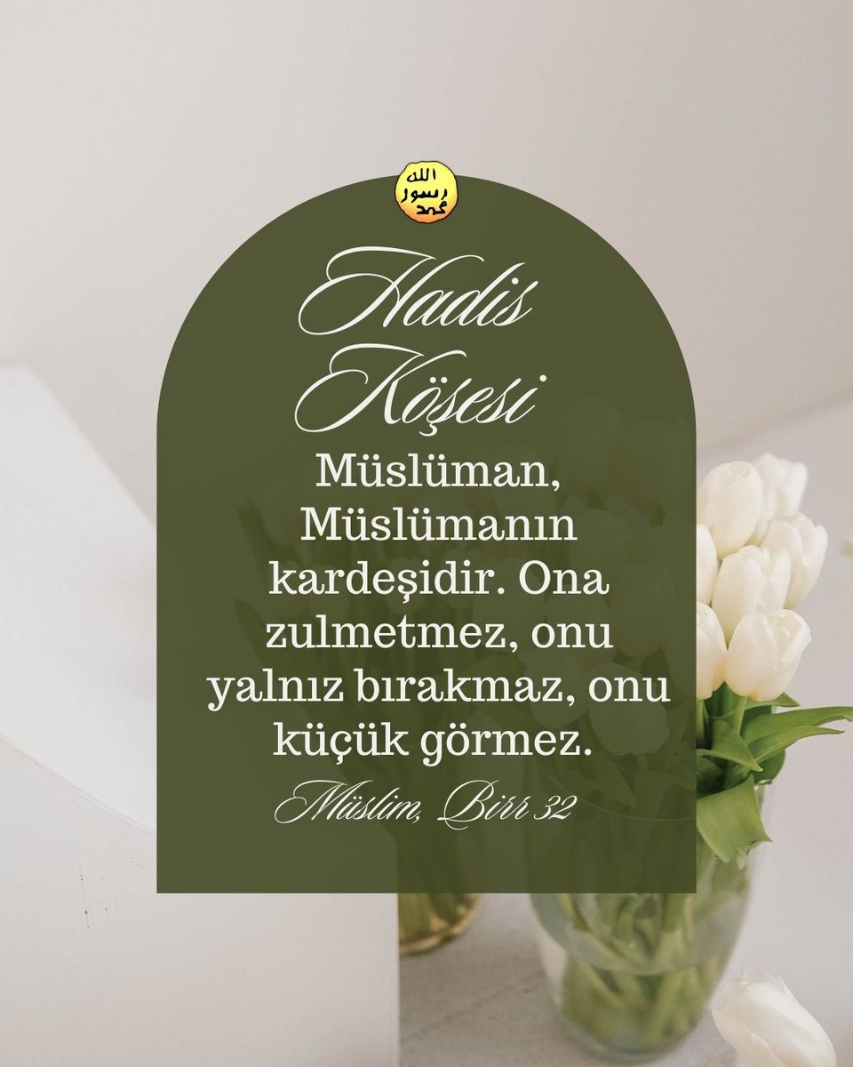 harunyahyainfo's tweet image. Müslüman Müslümanın kardeşidir. Ona zulmetmez, onu yalnız bırakmaz, onu küçük görmez. Müslim Birr, 32

#müslüman #kardeş #islam #ramazan