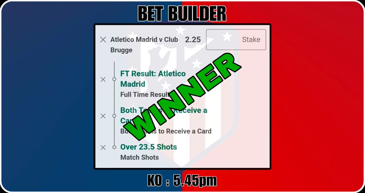 TomWhiteTips's tweet photo. WINNER 🏆 

@ 2.25 https://t.co/jG8uXLu8VQ