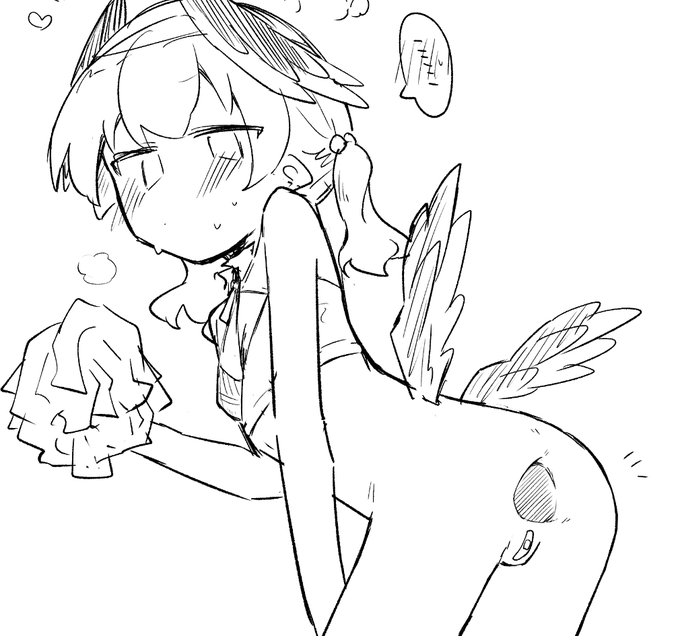 帰国後一発目に描く絵は相変わらず 