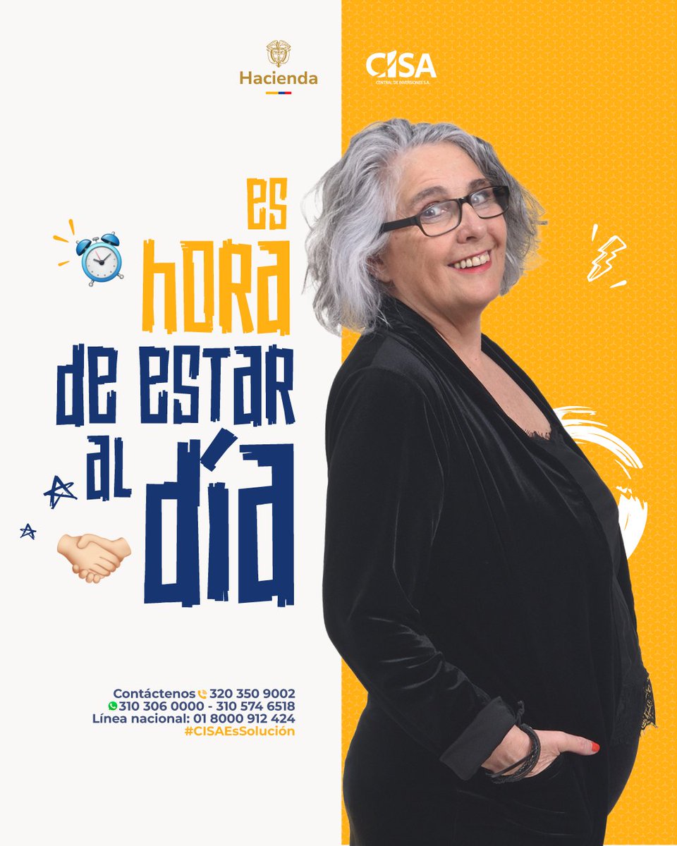 Poner al día sus obligaciones también es una decisión estratégica. En febrero, CISA le acompaña con alternativas para normalizar su cartera con la UGPP y recuperar la tranquilidad financiera
📲WhatsApp: 310 306 0000 – 310 574 6518
☎️Línea nacional: 01 8000 912 424
#CISAEsSolución