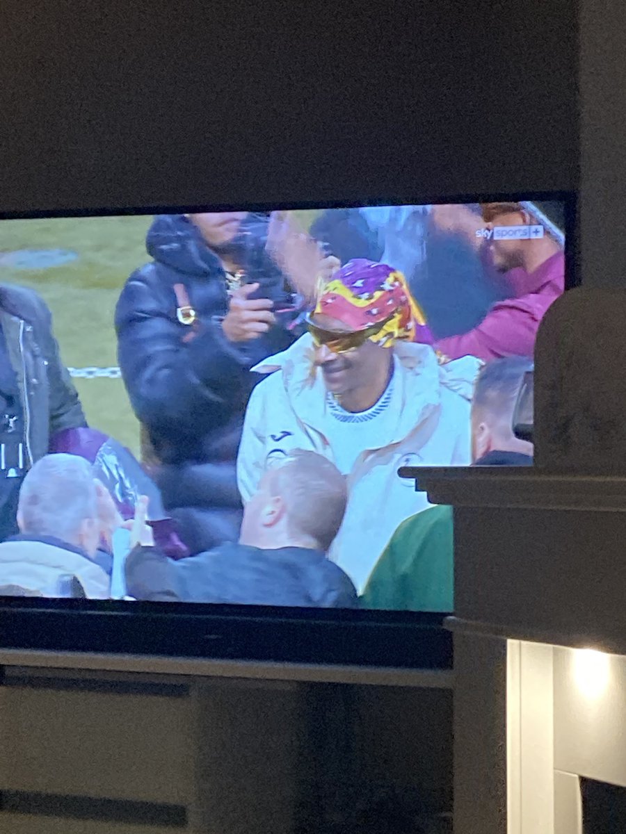 Snoop Do double g at the match #pnefc
