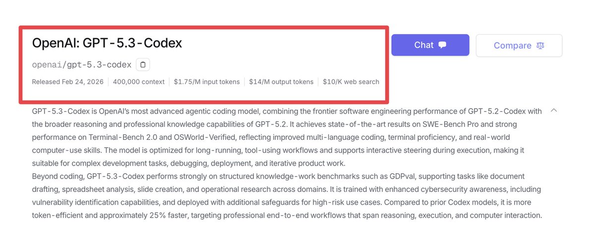 OpenRouter model page