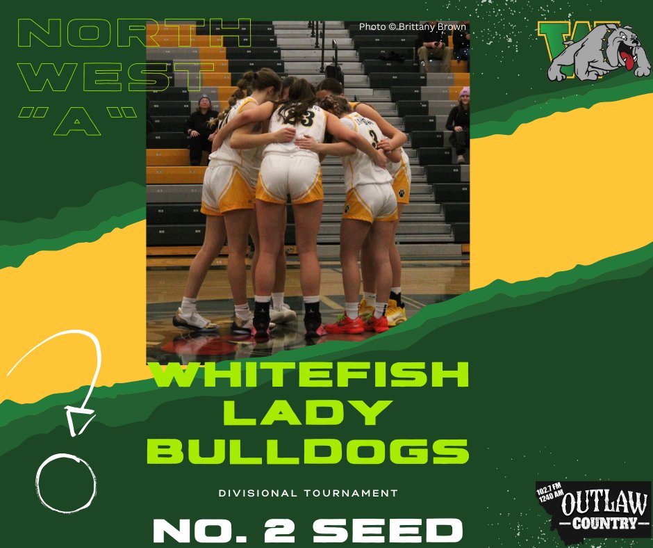 C_Havens22's tweet photo. For the first time since 2021 the Whitefish Girls Basketball team is headed to the Divisional Tournament! The Lady Dawgs have secured the No. 2 seed out of the Northwest "A". #Whitefish #WHS #Bulldogs #WhitefishBulldogs #OneTownOnePound #mtsports https://t.co/vlOpu5P4tU
