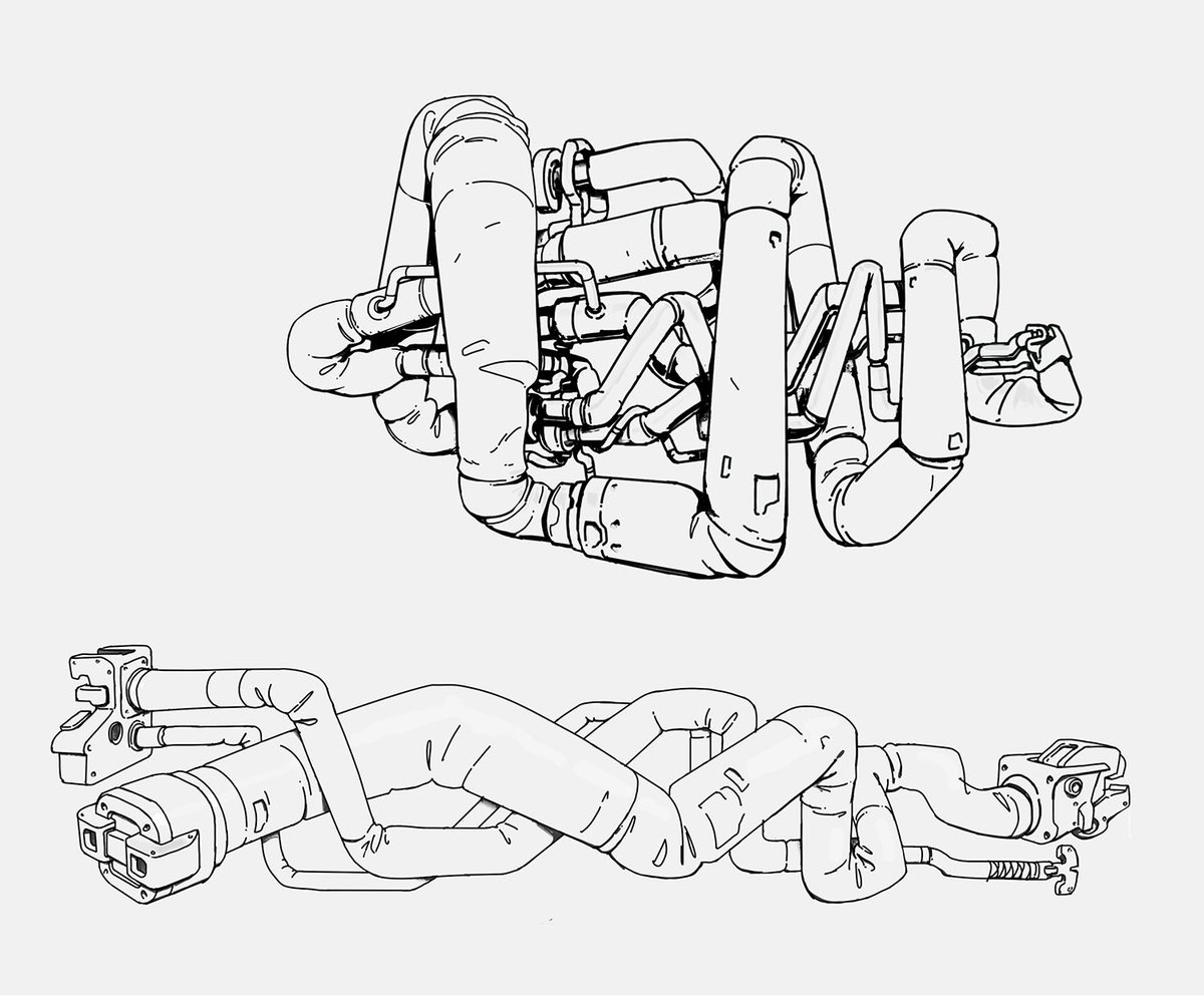 otszeng's tweet photo. Twisty blocky pipes https://t.co/d3mJteC5T6