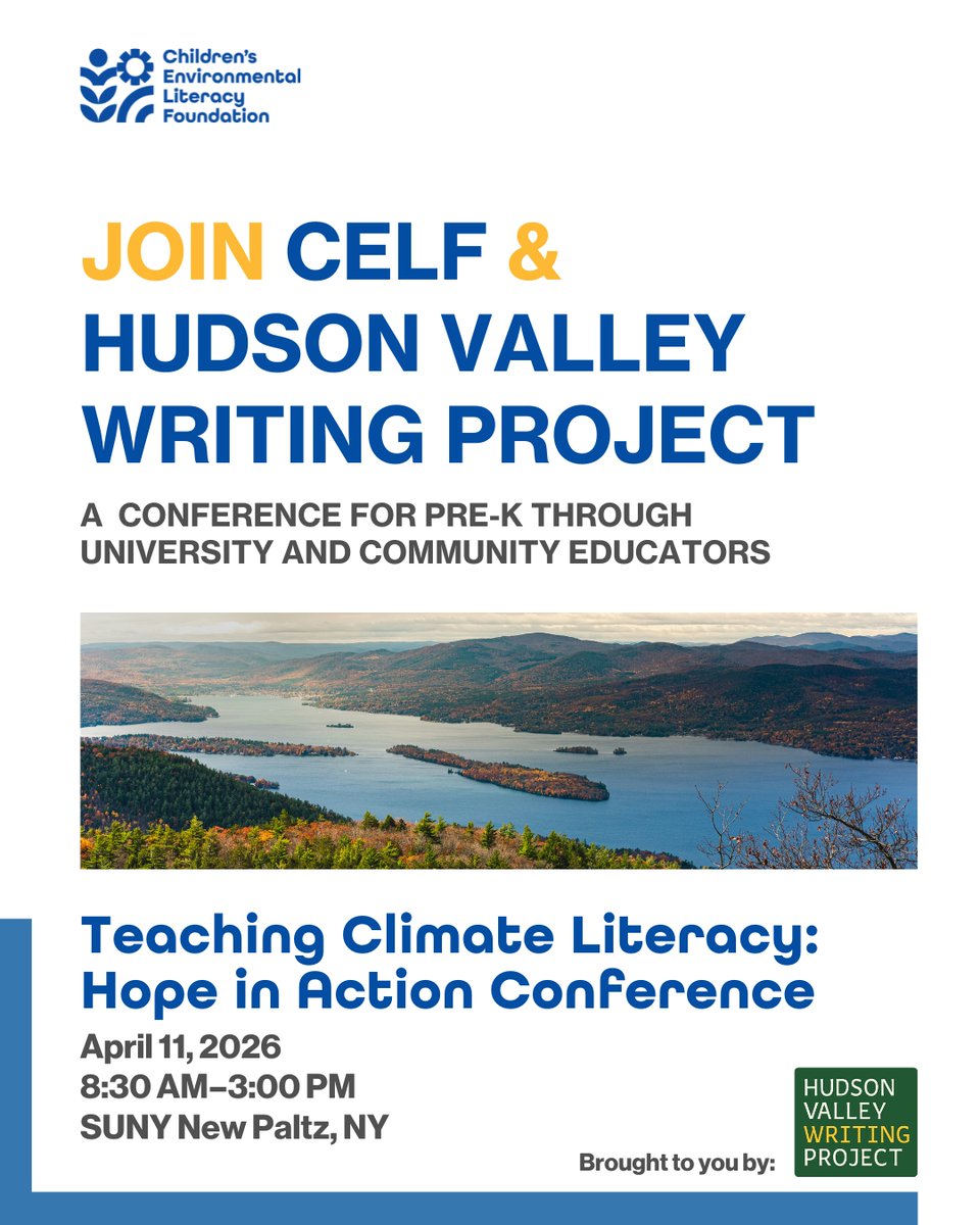 Children’s Environmental Literacy Foundation tweet media