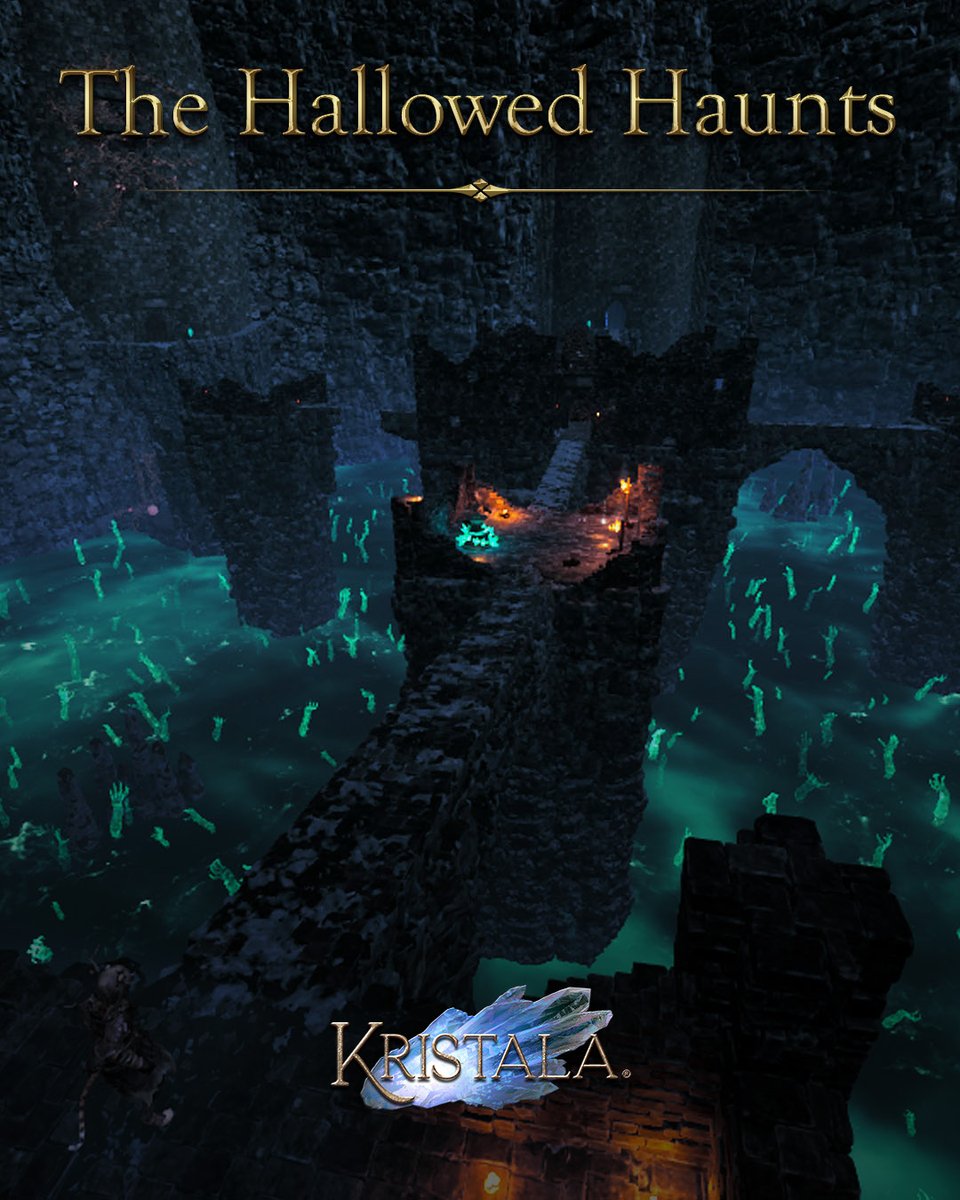 ACS_Games's tweet image. Originally sacred grounds where Myr laid to rest those claimed by Edam's war, the Hallowed Haunts are no longer the safe haven they once were. Now, a sudden mass resurrection invites the restless to roam freely. Travelers beware...

#kristala #darkfantasy #lore #arpg #rpg