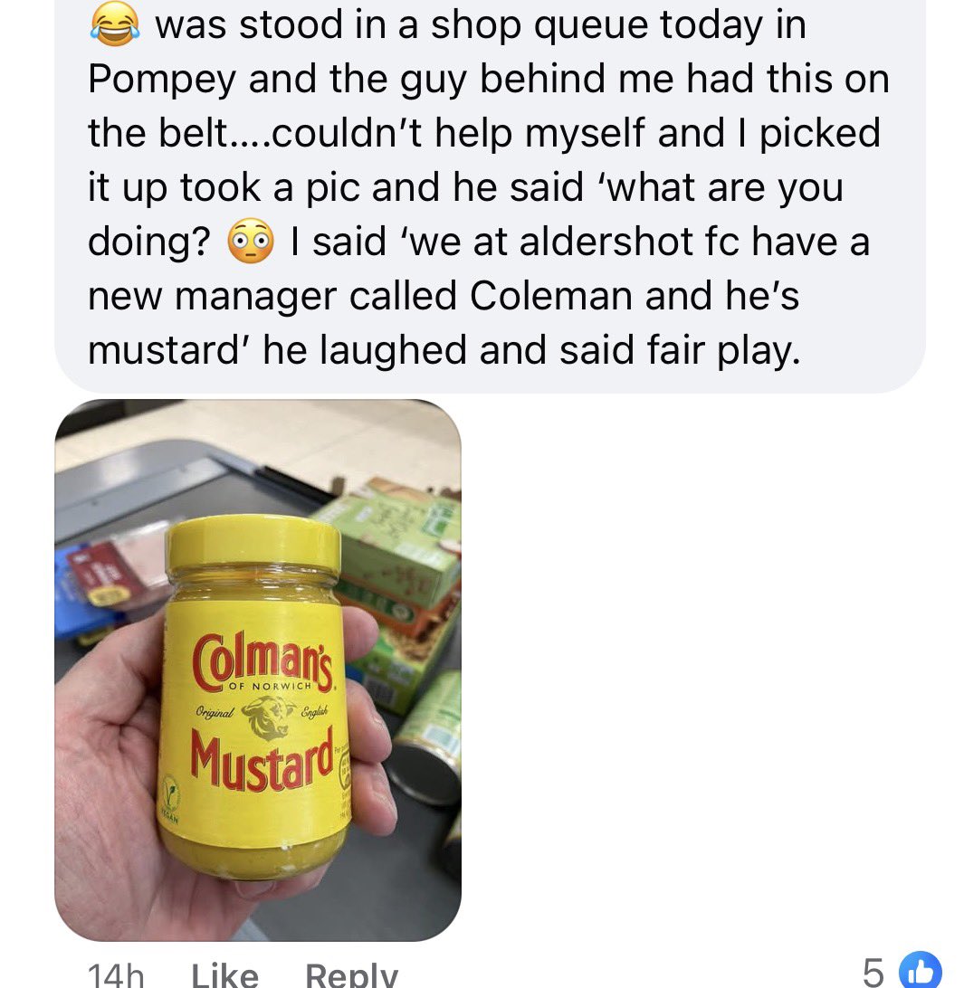 Out of Context Aldershot Town tweet media