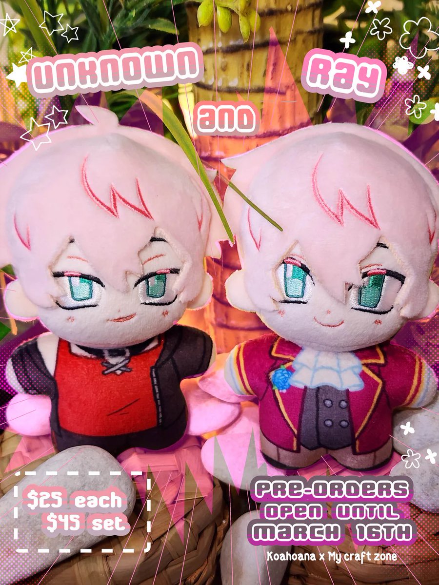 From Mint Eye to the world! 👁️‍🗨️ Pre-order plushies are now