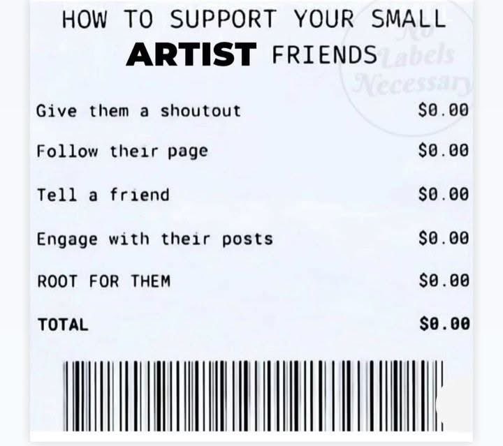 It costs nothing to support 💎