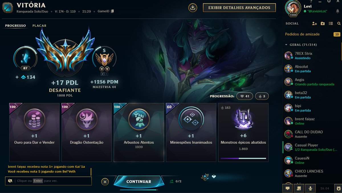 LevizinLoL's tweet photo. Nova casa dos 1800 pdls + Rank 5, breve breve top 1! https://t.co/nBlnlwQlPJ