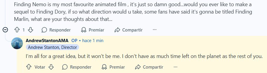 itsamedfffaz's tweet image. Andrew Stantion is open to a third Nemo film BUT he wouldn't be involved with it

#FindingNemo #FindingDory