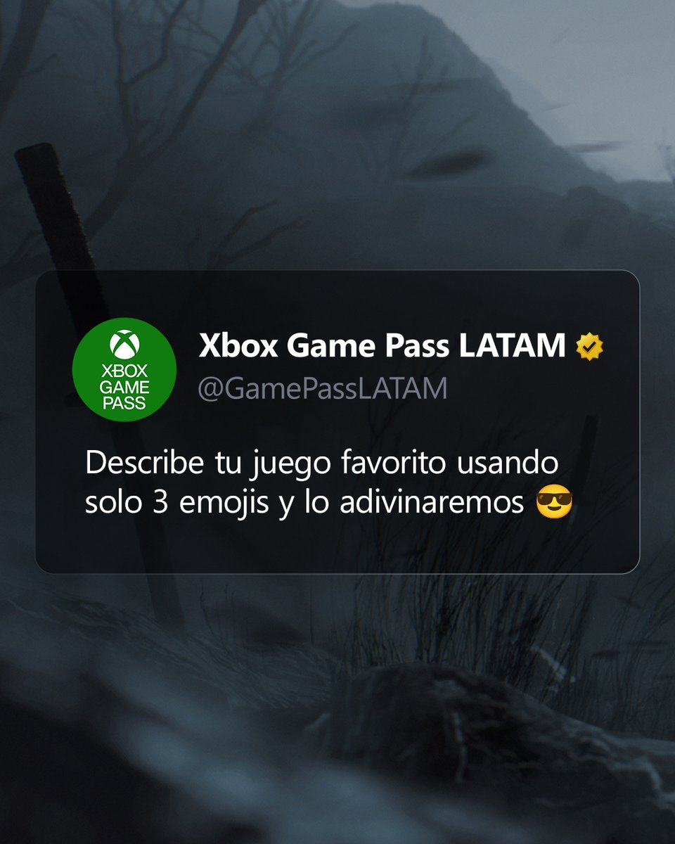 Xbox Game Pass LATAM tweet media