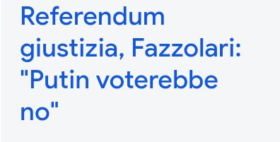 Allora ditelo che il governo vuole fare vincere il No