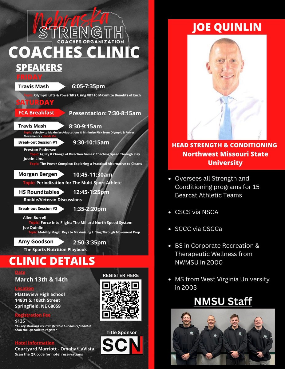 Nebraska Strength Coaches Organization tweet media