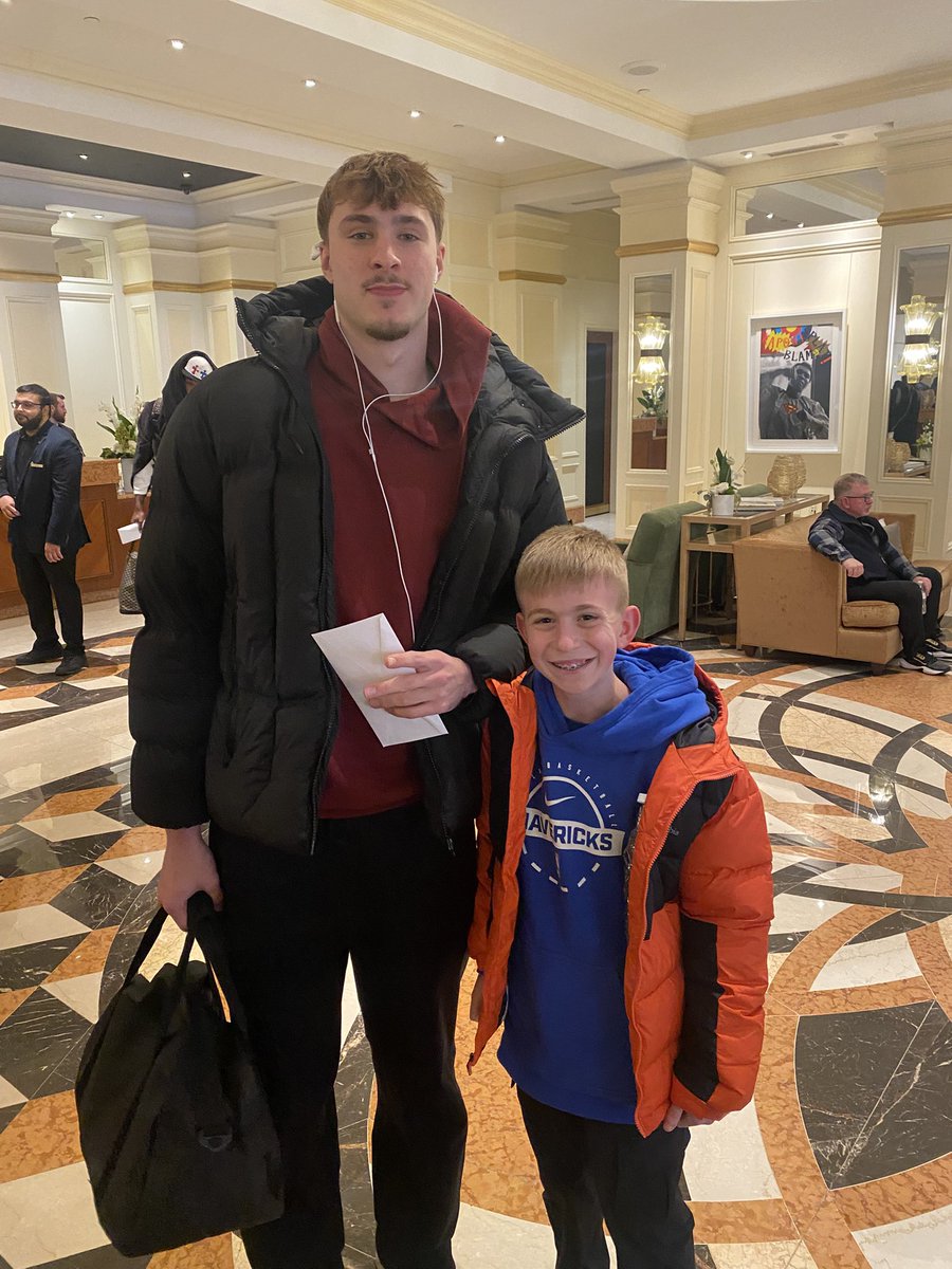 CZimmerman88's tweet photo. @kflagg11 wanted to say you’ve raised a great young man. We stayed in the same hotel in Indy this weekend and @Cooper_Flagg made my sons dreams come true! We saw you as well but didn’t want to interrupt you. Next we will find a game that he is healthy, so we can see him play! https://t.co/VeCa9gyZjw