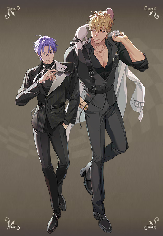 o-oh
i didn't expect kuya to be this short 😳 i double and triple checked this, but kuya without heels really is just THAT tiny 🤭
WAAAHHHH THIS IMAGE MAKES ME SO GIDDY, HAPPY ANNIVERSARY MY FELLOW OLD MAN FUCKERS!!!! 🥹💛💜💛💜💛💜