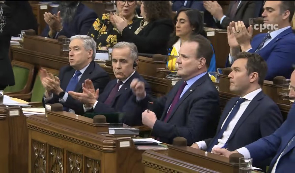 MarcNixon24's tweet photo. Matt Jeneroux GETS a SEAT next to Mark Carney in the House of Commons 

They aren’t even hiding the PROMOTION https://t.co/vddUqYNxHR