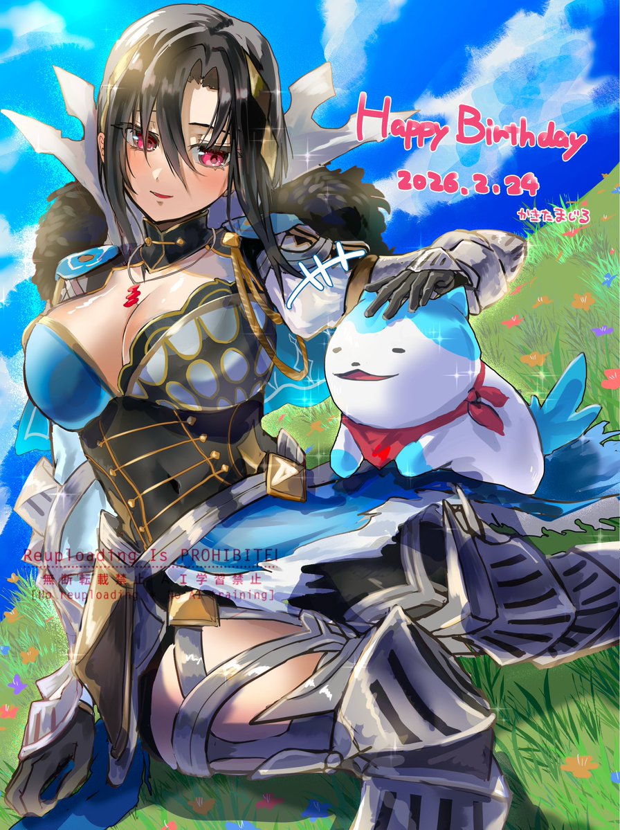 遅刻しちゃったけど、エル誕生日おめでとう〜‼︎🎂
💙🩵☁️💐
#エル生誕祭2026