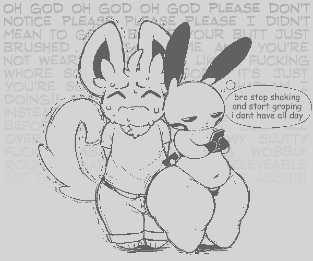 dumbass doesnt realize he can just step away