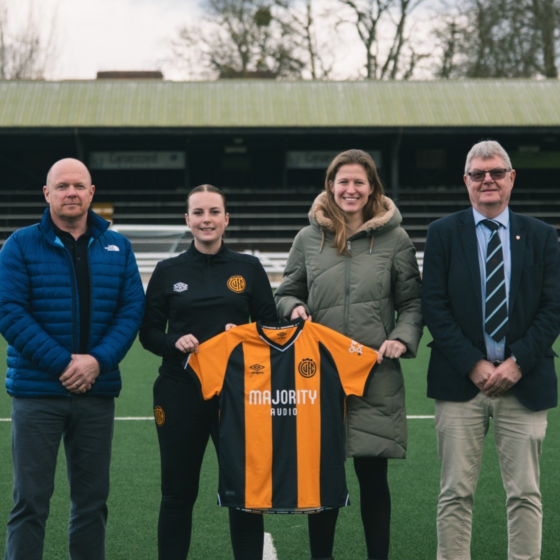 CambridgeUtdFC's tweet photo. Back in our city. 😎

From 2026/27, Cambridge United Women will play at Grange Road Stadium - a landmark move for women’s football in Cambridge.

#CamUTD | @CambridgeUtdWFC | @Cambridge_Uni