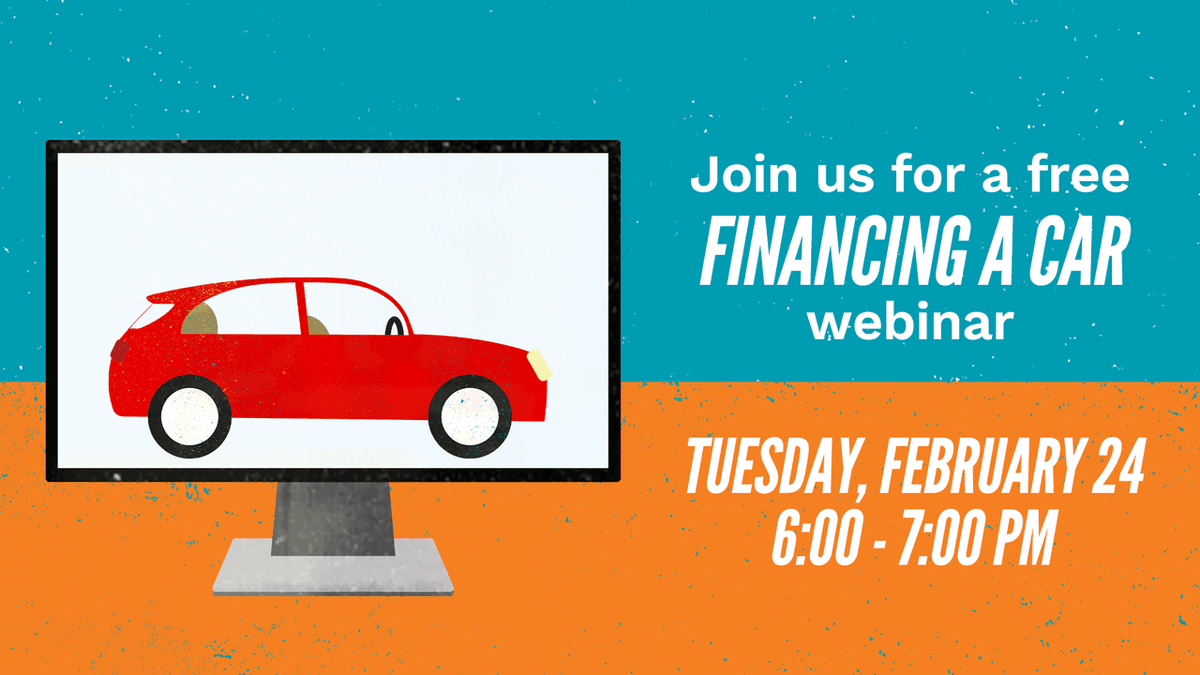 InsidePFCU's tweet image. 📅 Today at 6 p.m. EST
Our Financing a Car webinar starts soon. Learn about car loans, how to prepare, and what to look for when buying a vehicle.

Register: register.gotowebinar.com/register/74172…

#PFCU #CarBuyingTips