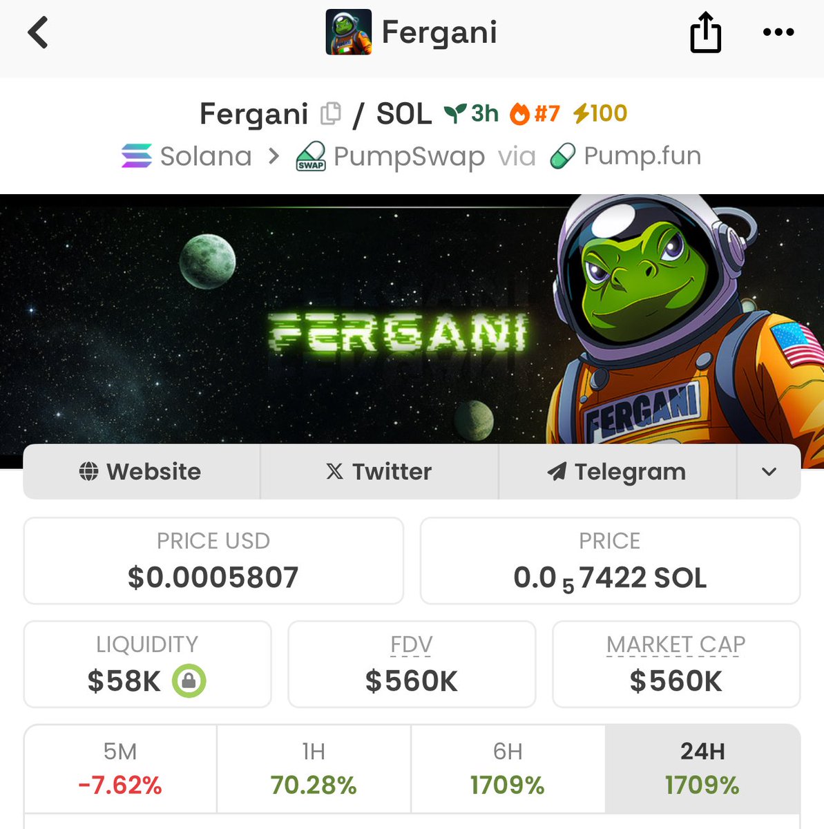 Let me explain it to you boys.

Slow cook > hyped launch

You can’t build a community on hype.

Thats why $Fergani will outperform your average hyped launch.
