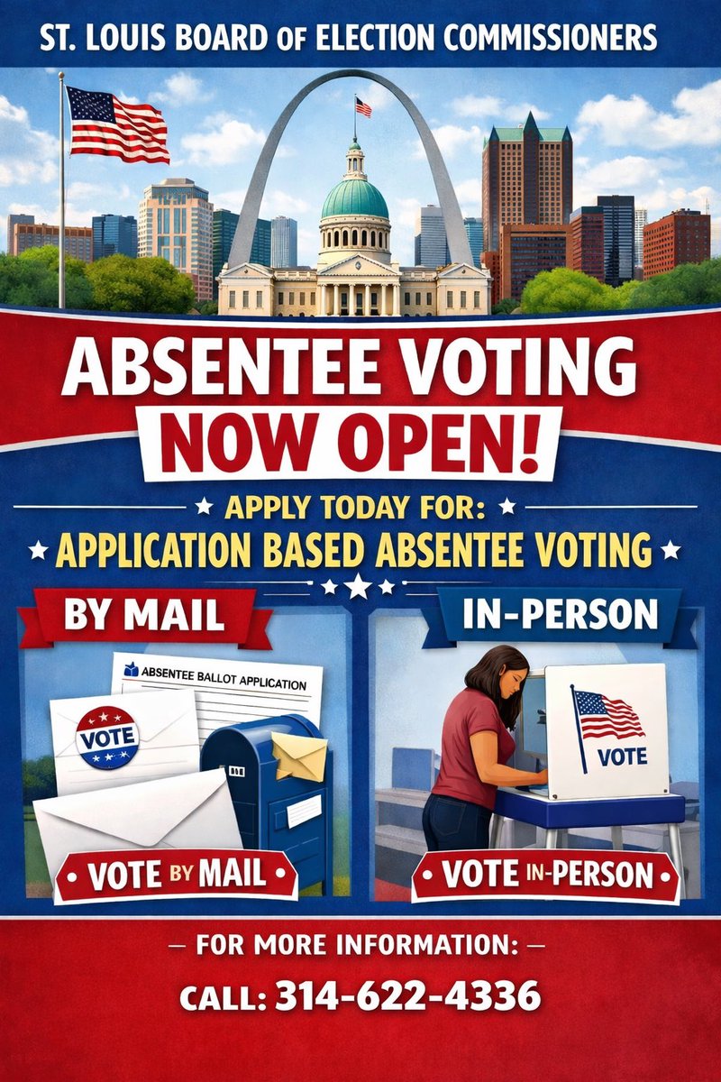 STL City Board Of Election Commissioners tweet media