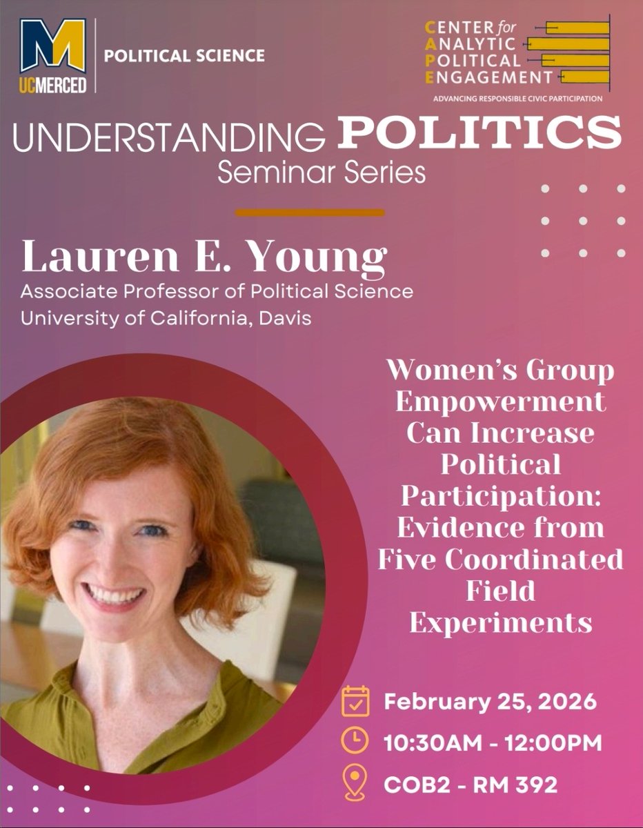 CAPE at UC Merced tweet media