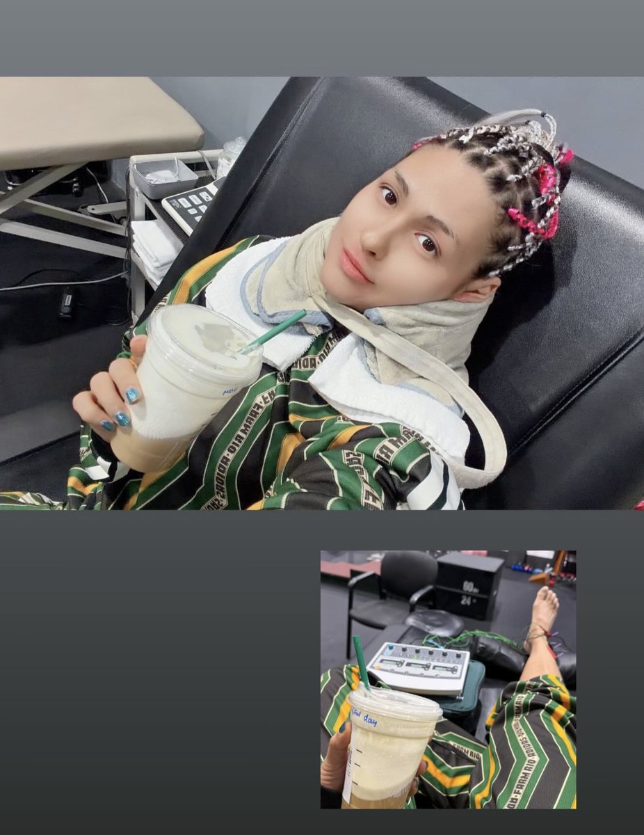 Giulia finally remembered the passwords to her socials, she's been