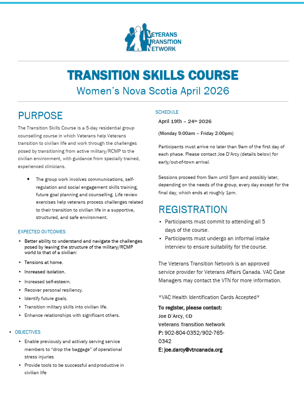 Veterans Transition Network tweet media