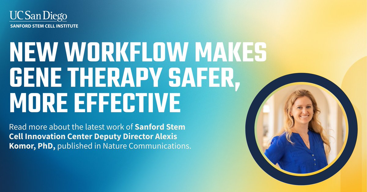 UCSD Sanford Stem Cell Institute tweet media