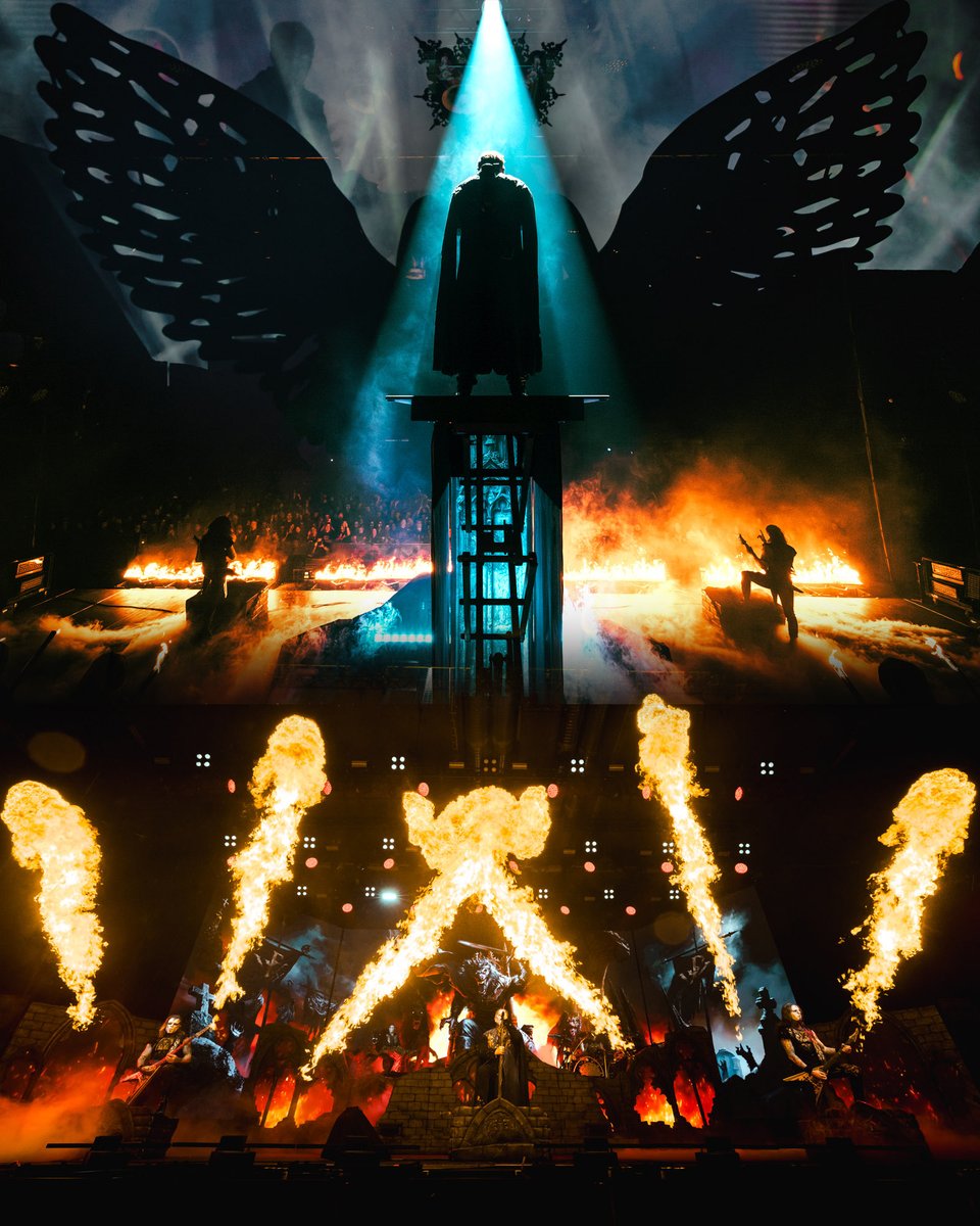 Helsinki was blessed! What a fantastic crowd - it was incredible to return to Finland after headlining Tuska Festival last year. Tomorrow: Gothenburg, Sweden! facebook.com/photo/?fbid=14… #heavymetal #powerwolf