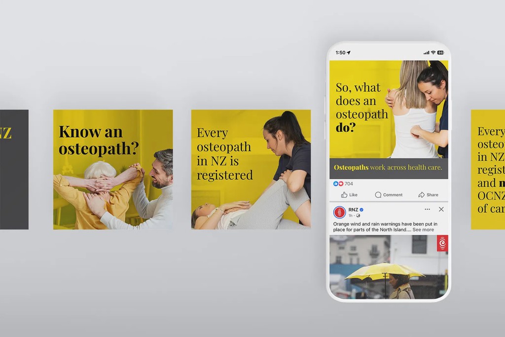HeyWonderlab's tweet photo. OCNZ needed to connect and inform Kiwis on osteopathic care standards but not sell the profession. This meant raising awareness of professional equivalency without boring average NZers.

Read: Health sector education on a budget
👉 https://t.co/JJfS3uDkuv https://t.co/2iYx3BuGvz