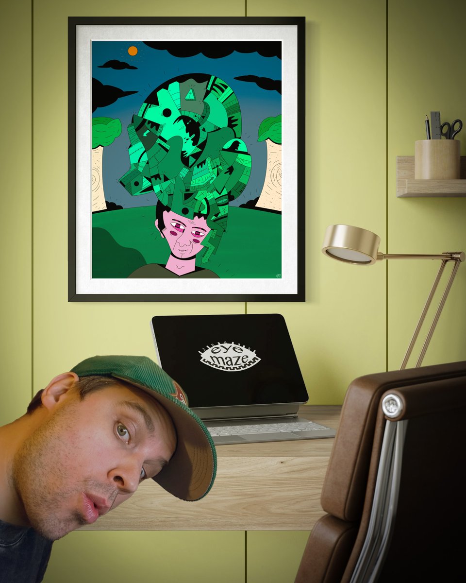 eye_maze's tweet image. Sometimes you just have to have fun.

Especially when making art 🫢 

#CreativeLife #DigitalArt #ArtistOnX