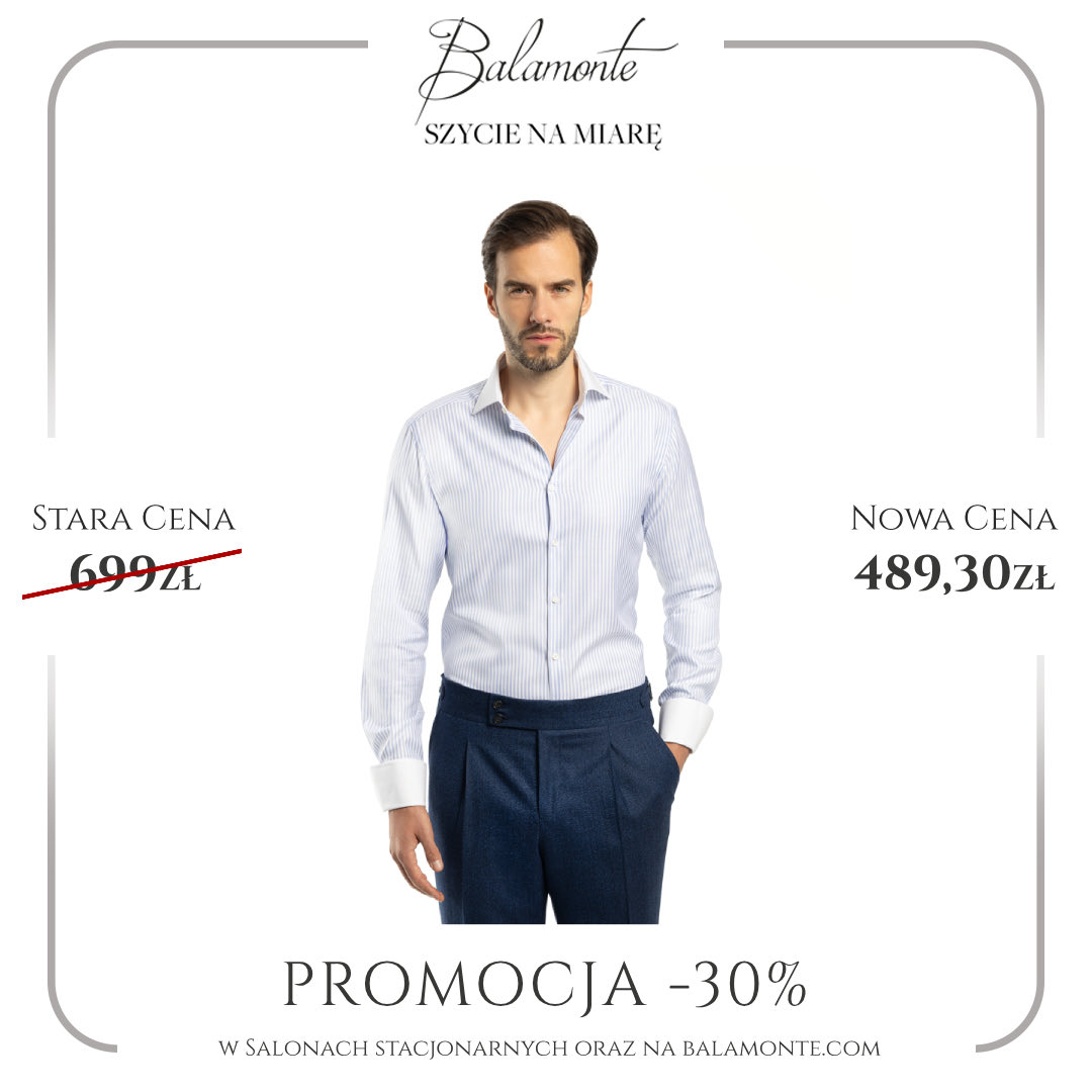 Balamonte_'s tweet photo. -30% kolekcja JESIEŃ/ZIMA w Balamonte powoli dobiega końca!
Skorzystaj i rozpocznij rok w wielkim stylu z rabatem 30% na nasze garnitury, marynarki, koszule i akcesoria z kolekcji Ready to Wear.
Warszawa: ul. Wiejska 11 lok. 1
Poznań: ul. Krysiewicza 3a/26
https://t.co/JArtzt67VE https://t.co/iSH3jv7UXp