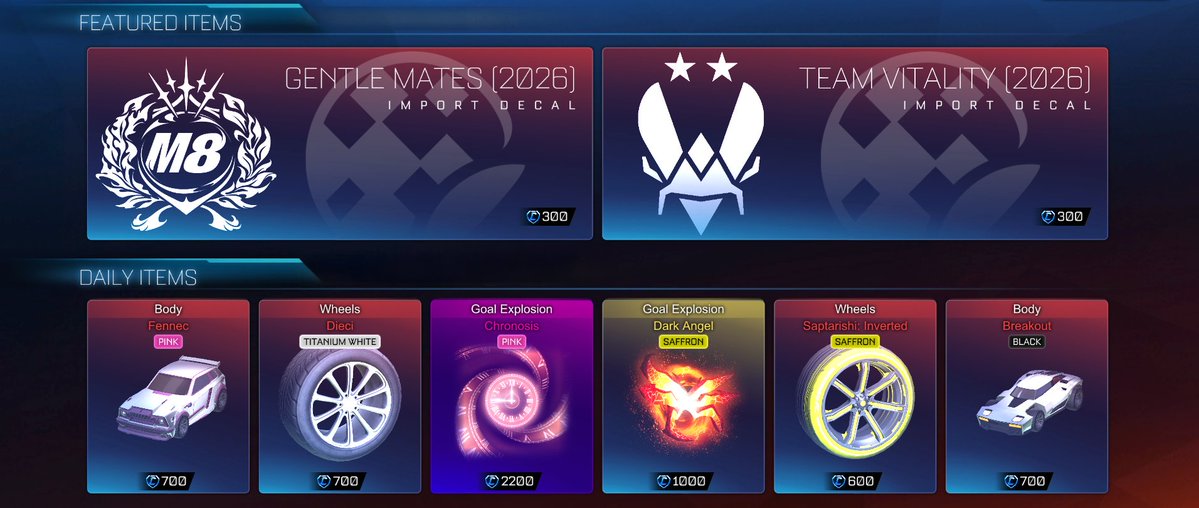 Rocket League tweet media