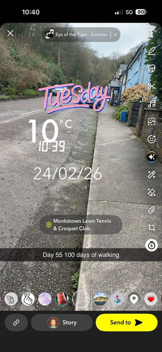 ccfcgirlnickla's tweet image. #100daysofwalking #day55 happy birthday Arlene , #24feb26 #tusday @NTBreakfast
