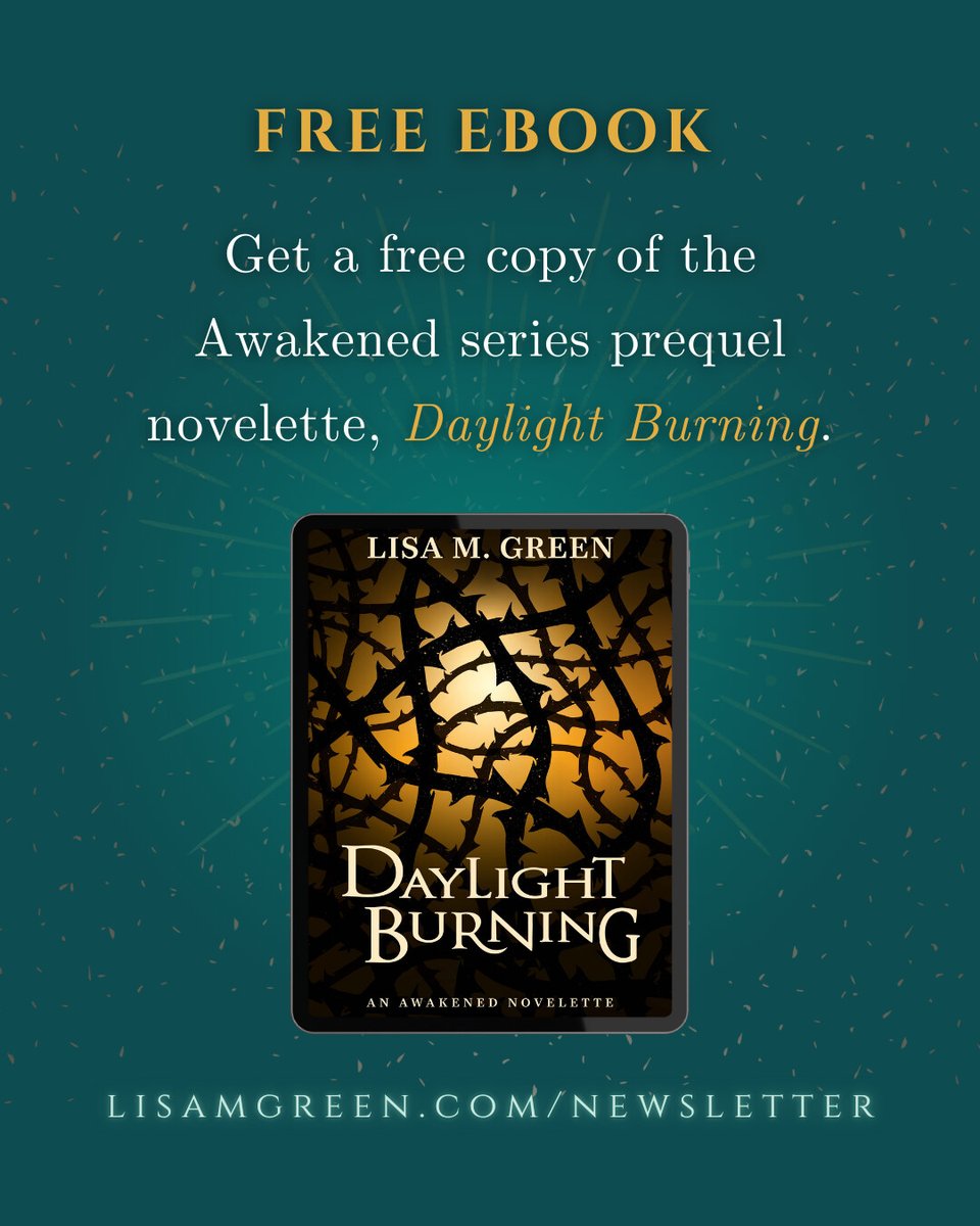AuthorLMGreen's tweet photo. Want a free copy of the prequel story in my Awakened series, as well as a preview sampler of the first book, Dawn Rising? Sign up at https://t.co/SPZ850XhEM. https://t.co/e6waojqh0k