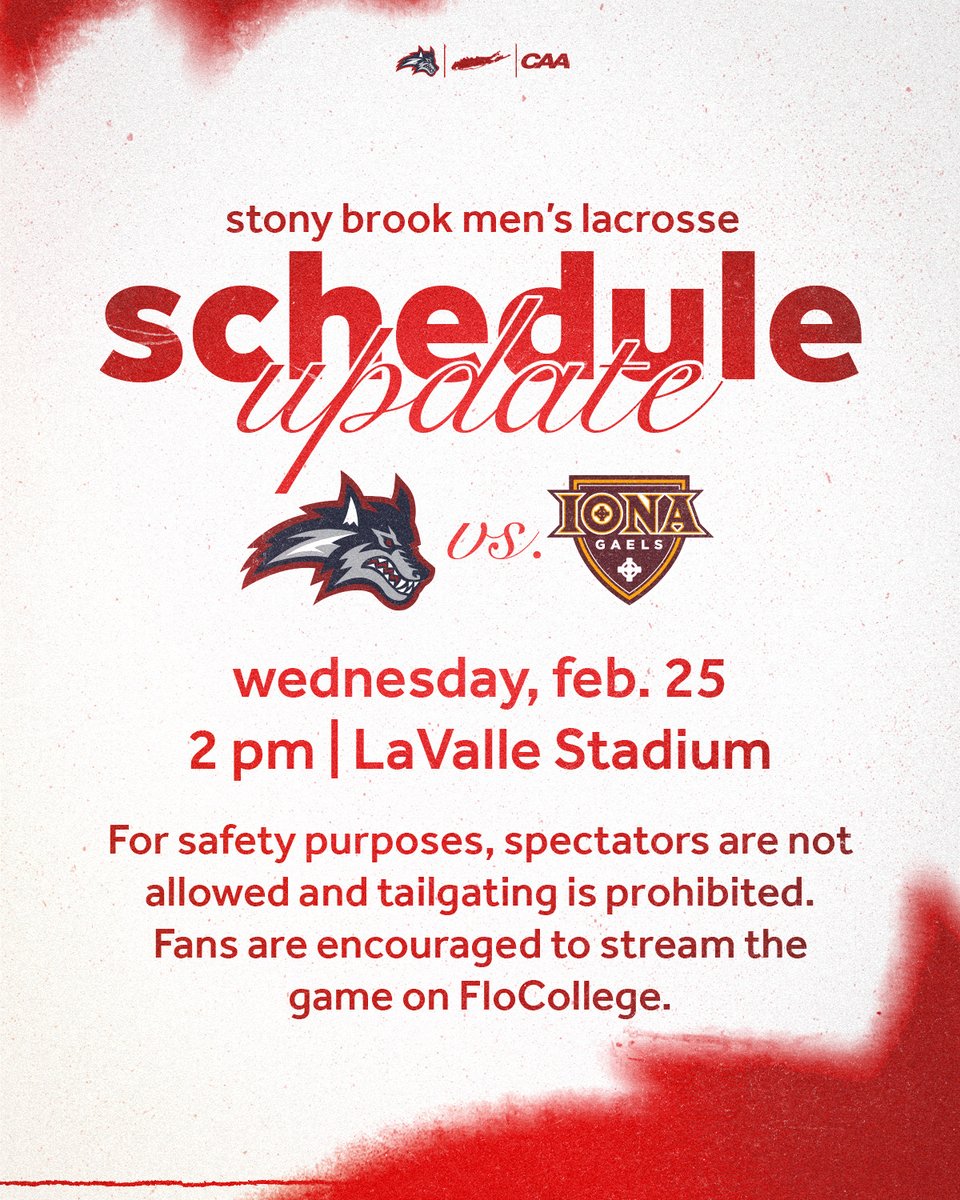 Stony Brook Men's Lacrosse tweet media
