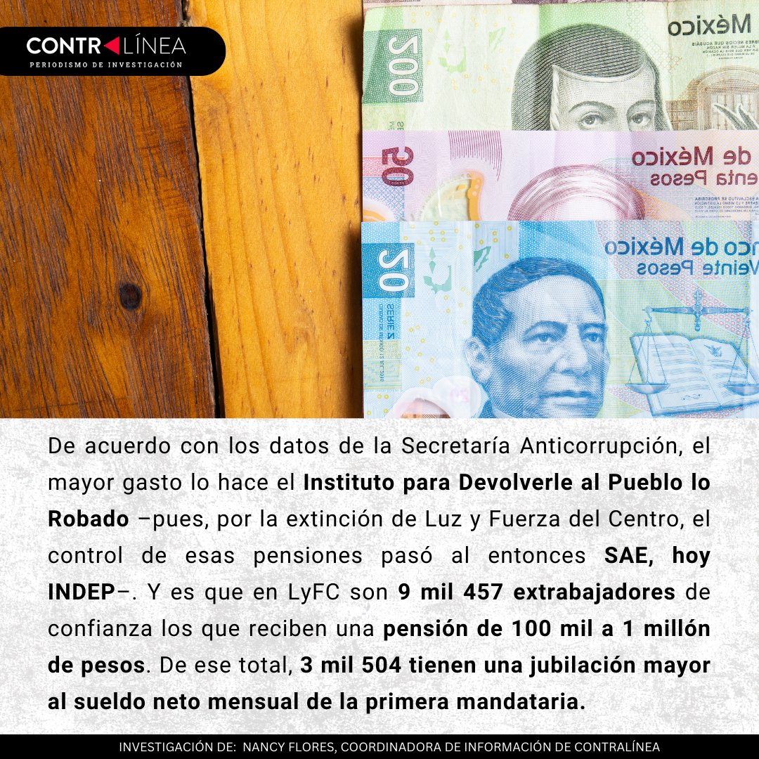 Adiós a las pensiones de 1 millón de pesos al mes con dinero público

#Contralínea #PeriodismodeInvestigación

Lee aquí👉🏻 replug.link/2b490566