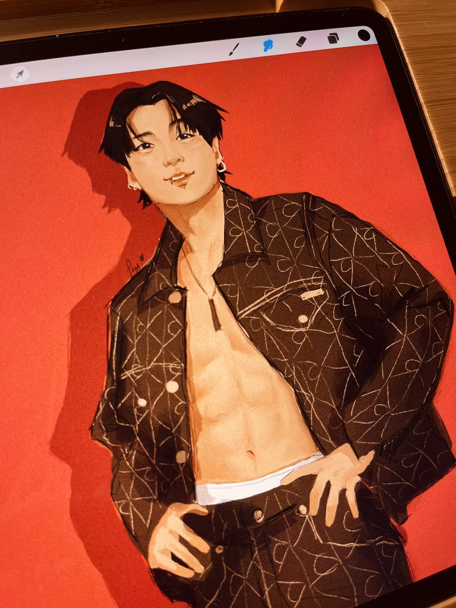 tailsbee050's tweet photo. ♥️🖍️🍓 #wip https://t.co/6SnLuhPo02