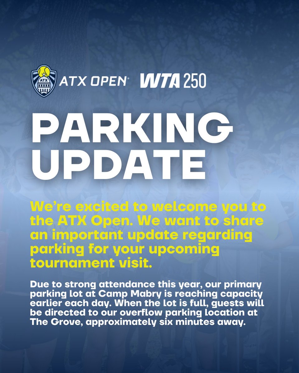 ATX Open tweet media