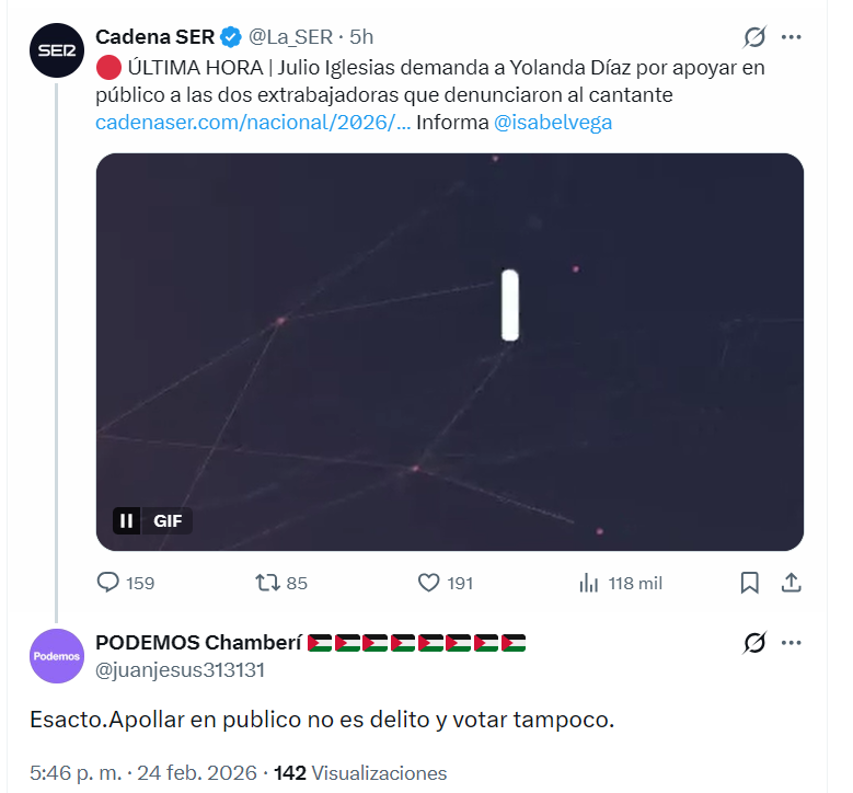 Aguijonix's tweet photo. #TEM25F #ElTiempoJusto25F #EnBocaDeTodos25F #YAS25Feb #25FebreroESP
Con estos dos post ya hay material para hacer un programa entero. https://t.co/ZNxJufjy1W