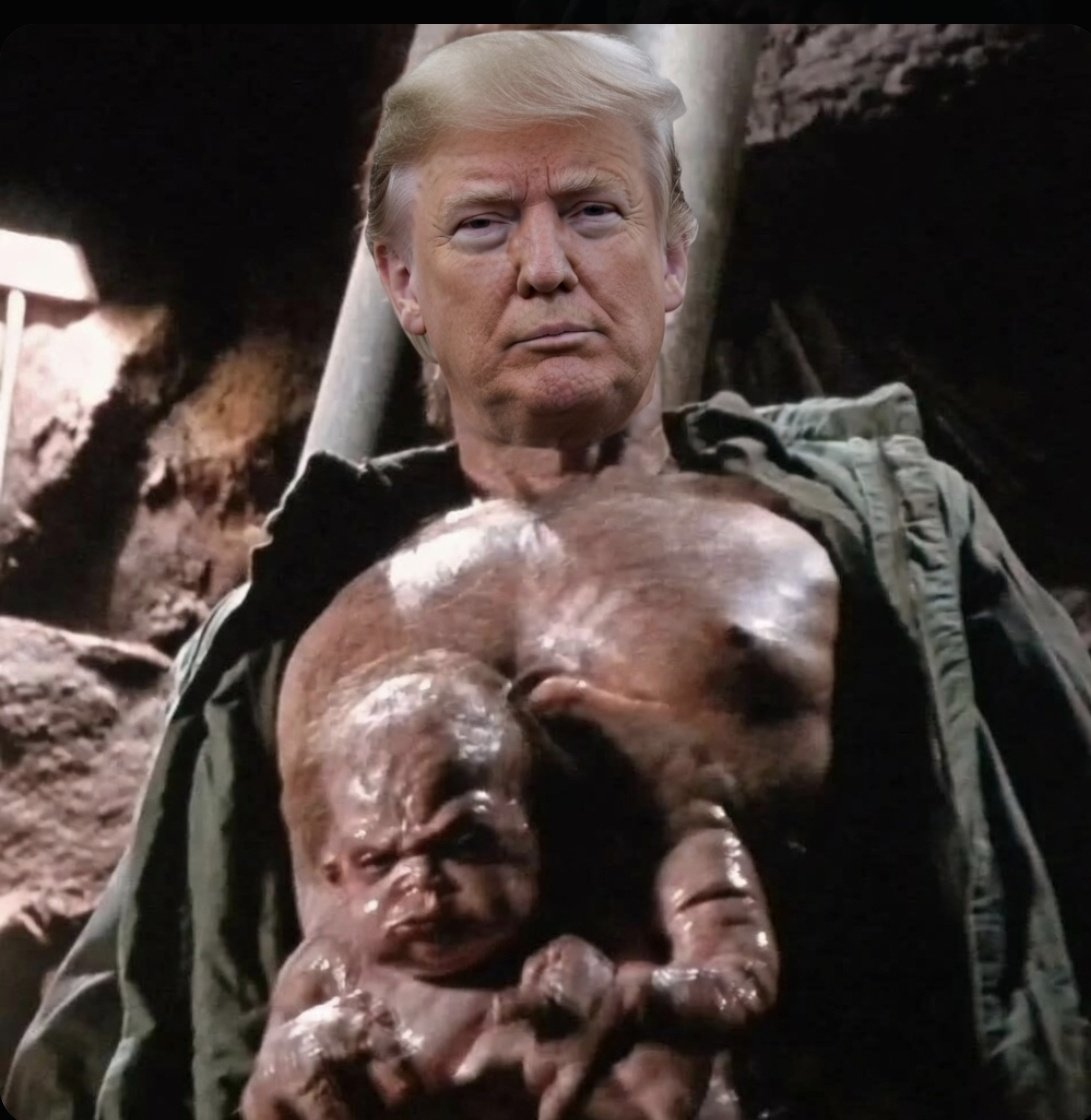 #DonaldTrump denies he's two people, or has a split personality, or a lunatic nutcase.  #MAGA And asks, you just open your mind.