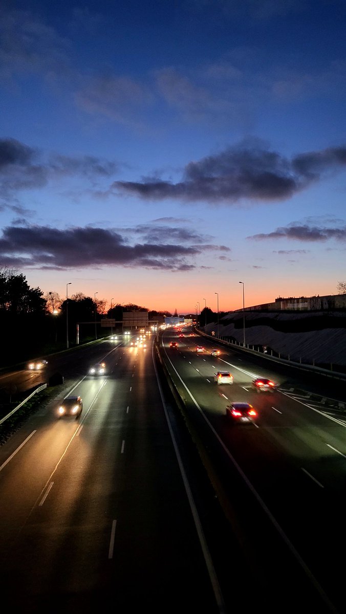 Une belle fin de journée à #Lille ! #sunset