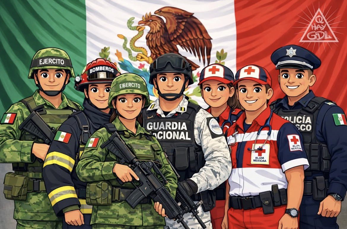 Gracias a todos los héroes que nos protegieron y a los que dieron su vida por la patria para que otros pudiéramos vivir en paz 🇲🇽🙏🏼 ¡Nuestro reconocimiento y agradecimiento por siempre!

Imagen por: @qhaygdl
